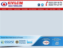 Tablet Screenshot of kivilcimbaca.com